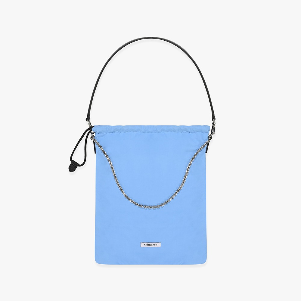 Tri / Easy Fabric shoulder bag / Blue